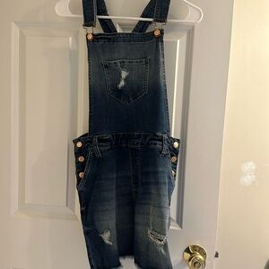Overall with skirt attached